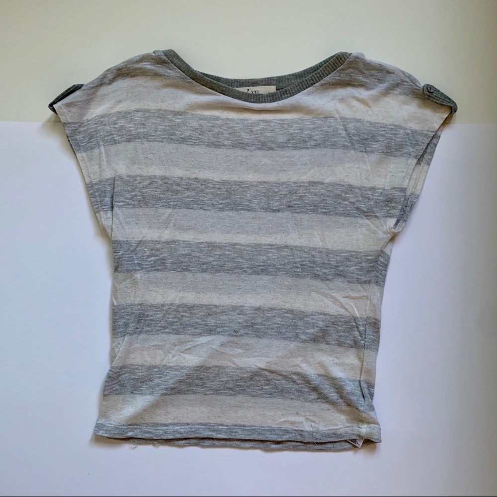 Forever 21 striped short sleeve top